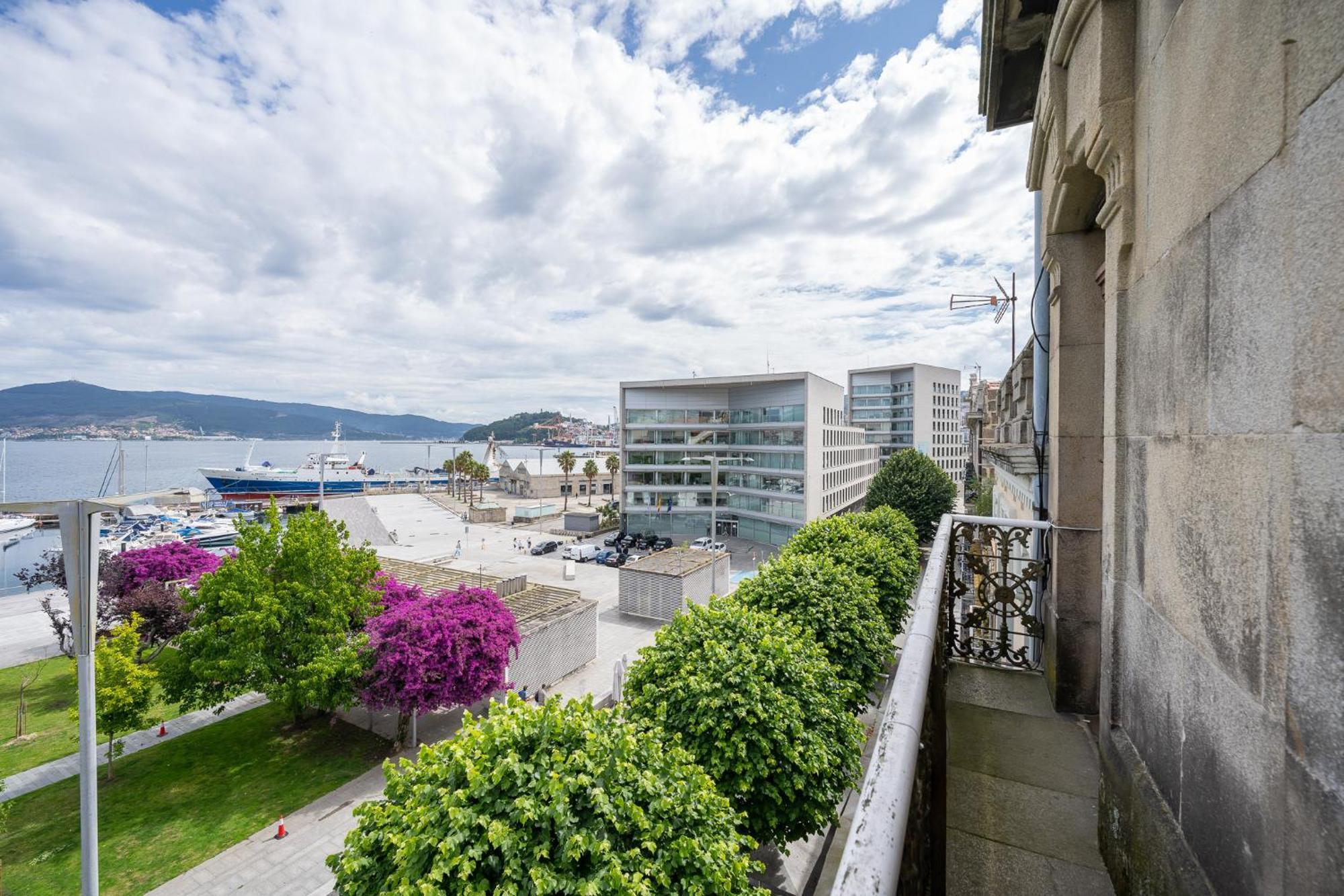 Vistas Al Nautico Y Paseo Maritimo De Vigo Leilighet Eksteriør bilde