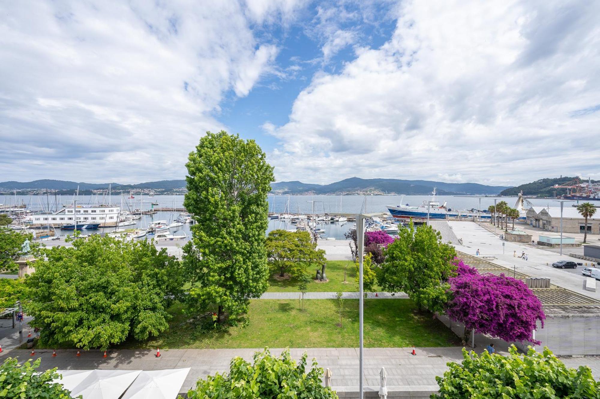 Vistas Al Nautico Y Paseo Maritimo De Vigo Leilighet Eksteriør bilde