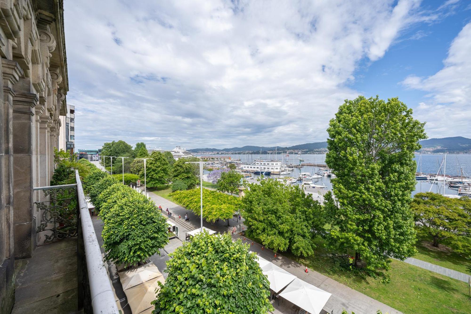 Vistas Al Nautico Y Paseo Maritimo De Vigo Leilighet Eksteriør bilde